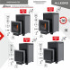 Печь-каменка ALLEGRO 14S (Аллегро 14S) конвекционная со стеклом